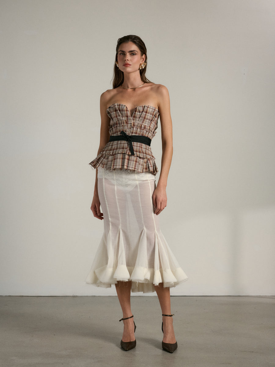 Zapillo Skirt & Short · Eggshell