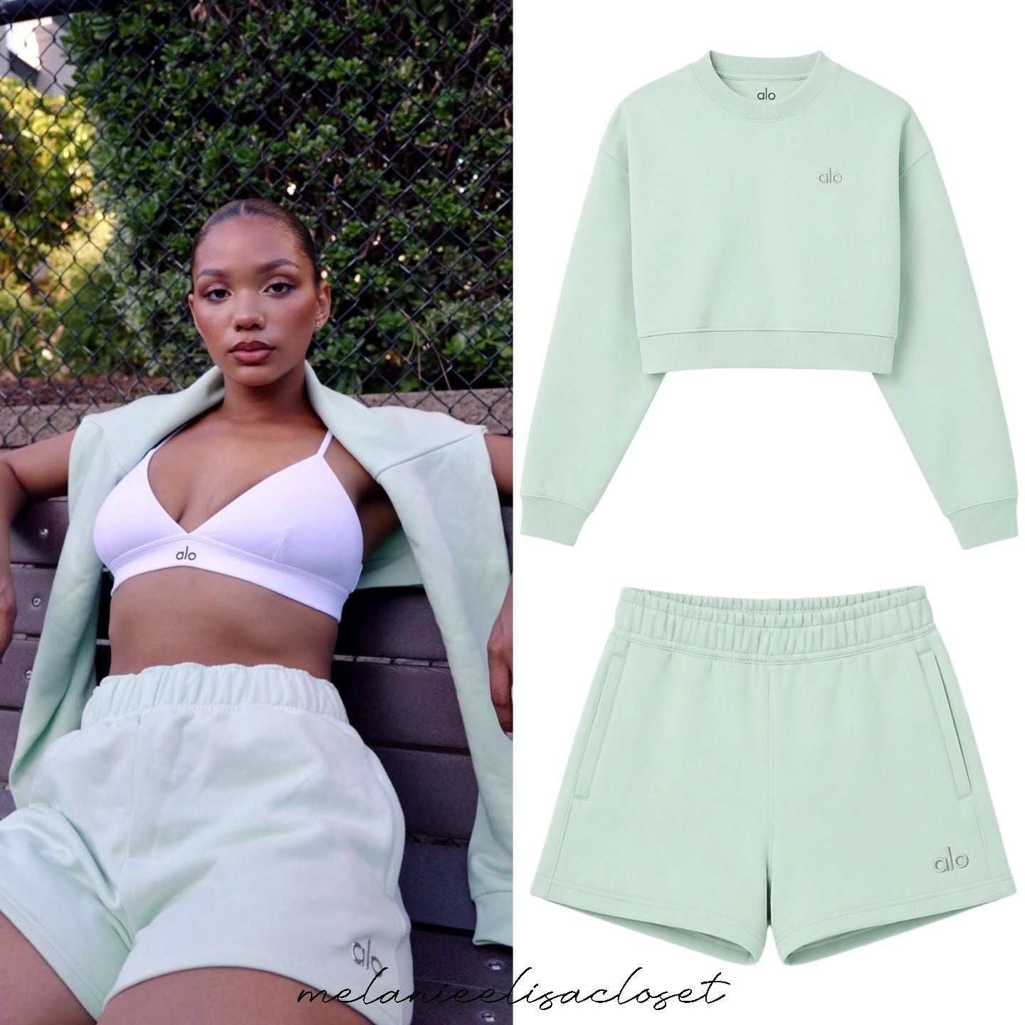 Spearmint lounge set